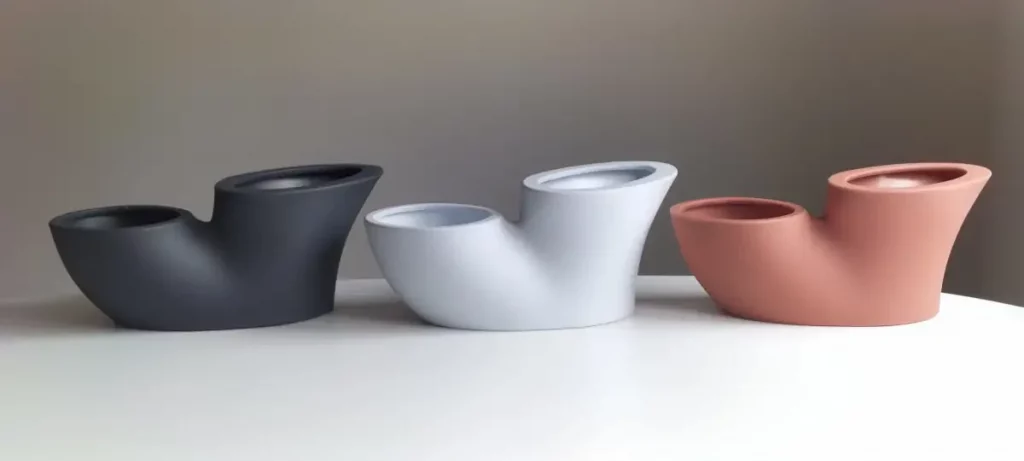 Phi-Pots in different colors Phi-Pots in different colors